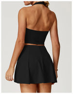 Load image into Gallery viewer, Halter Seamless Yoga Bra Vest with High Performance Fabric
