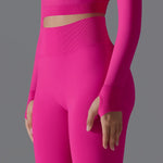 Load image into Gallery viewer, Seamless High Waist Yoga Leggings Performance Comfort
