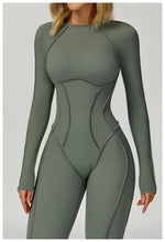 Load image into Gallery viewer, Seamless Contour Yoga Tracksuit Set Performance Wear
