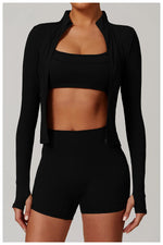 Load image into Gallery viewer, Premium Breathable Long Sleeve Performance Gym Top Nylon
