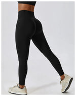 Load image into Gallery viewer, Seamless High Waist Contour Yoga Leggings Performance
