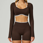 Load image into Gallery viewer, Seamless Contour Two Piece Yoga Set Luxe Performance Wear
