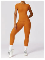 Load image into Gallery viewer, Contour Yoga Crop Top Seamless Performance Wear Edition
