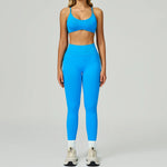 Load image into Gallery viewer, Seamless Contour 2-Piece Contemporary Yoga Set Breathable
