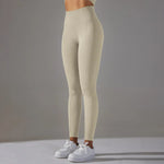 Load image into Gallery viewer, Ribbed Scrunch Contour Seamless High Waist Leggings
