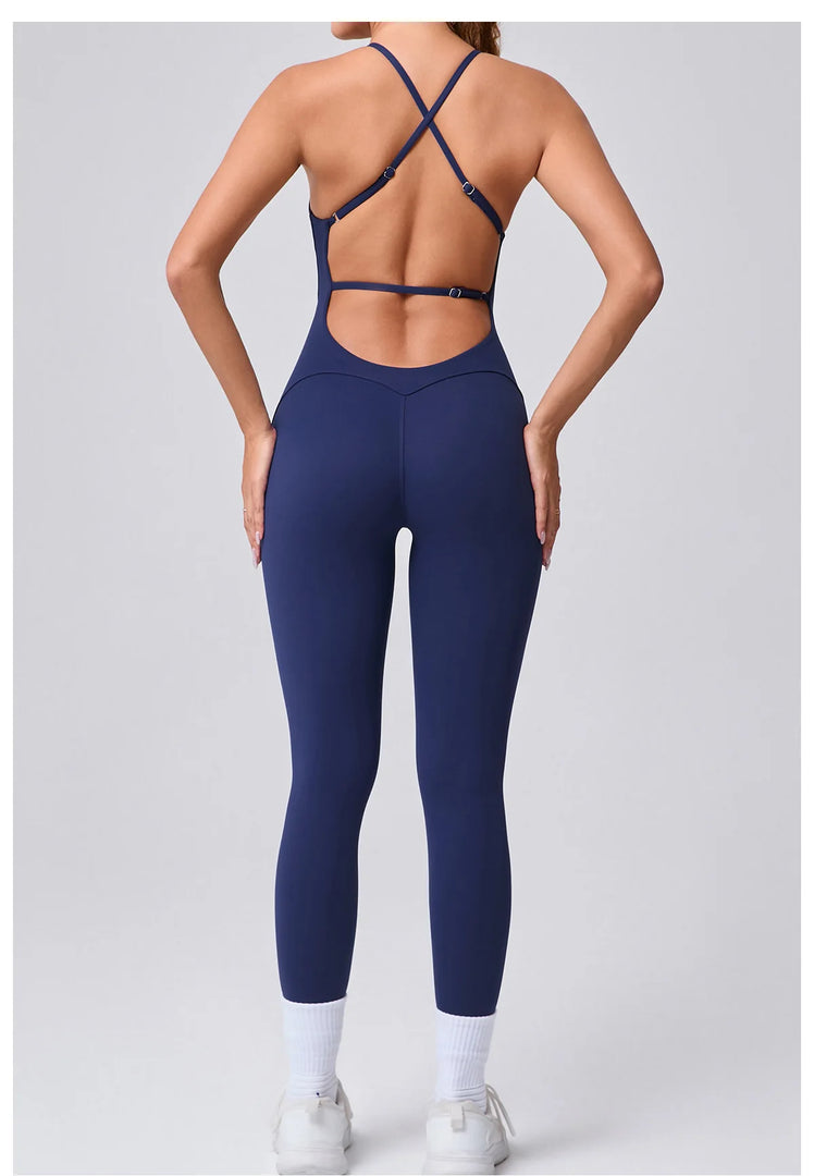 Seamless Contour Jumpsuit for Everyday Performance