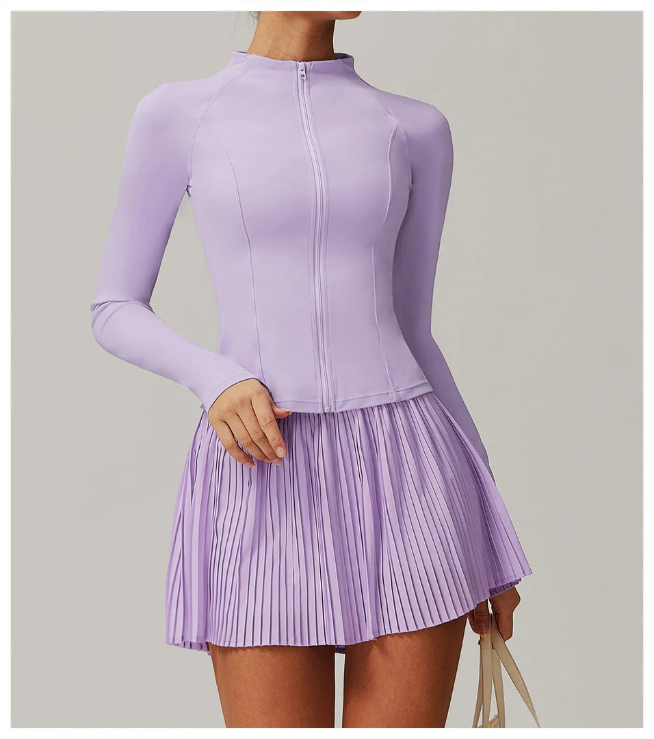 Luxurious Contour Performance Yoga Wear Skirt Nylon