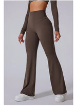 Load image into Gallery viewer, High Waist Contoured Flared Soft Leggings With Coverage

