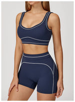 Load image into Gallery viewer, 2 Piece Ultra Contour Seamless Yoga Set Performance Weave
