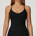 Load image into Gallery viewer, Cross Strap Light Weight Breathable Contour Sport Bra
