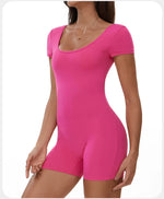 Load image into Gallery viewer, Backless Contour Jumpsuit Breathable Performance Nylon
