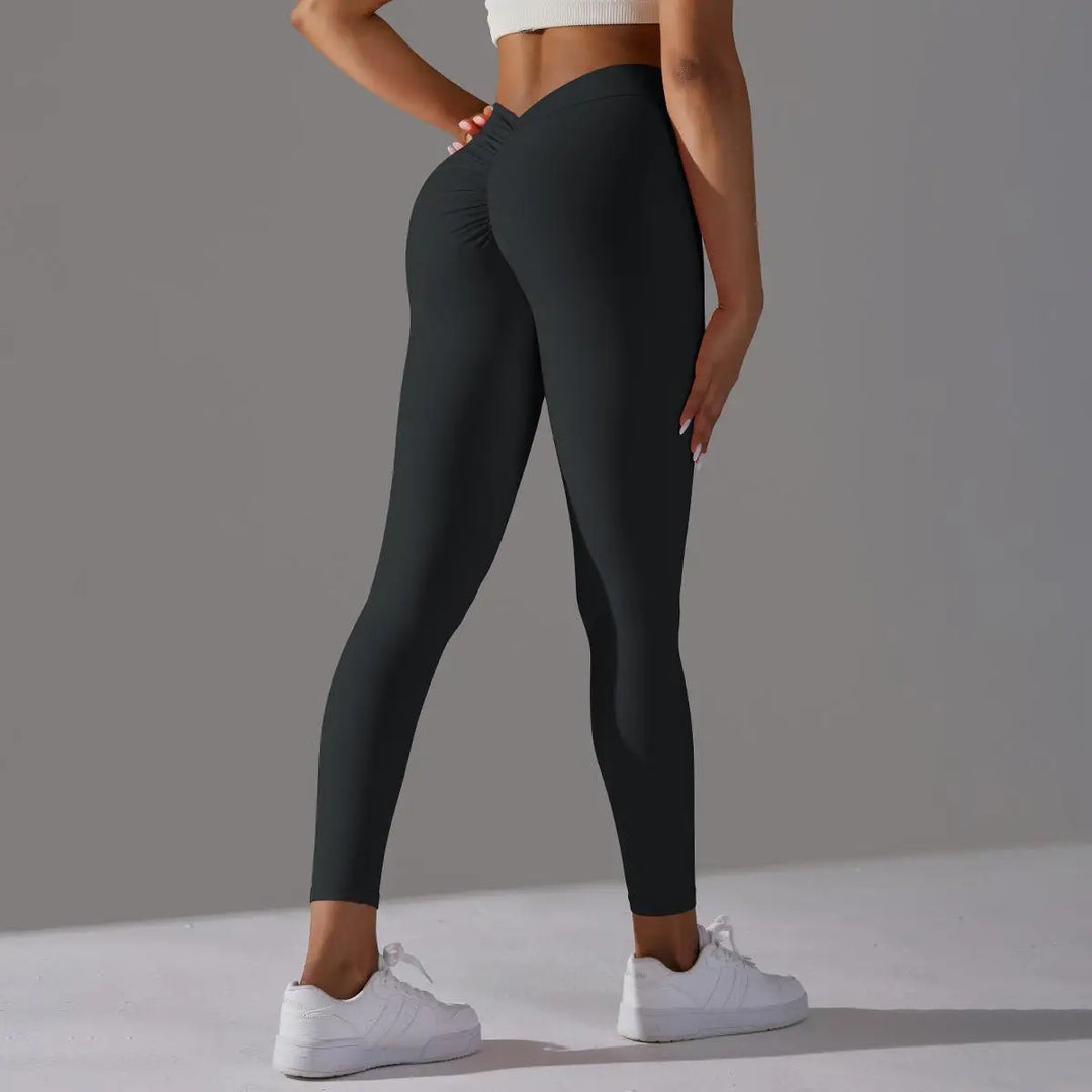 Seamless Contour High Waist Yoga Leggings Performance