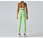 Load image into Gallery viewer, Seamless High Waist Leggings Moisture Wicking Contour
