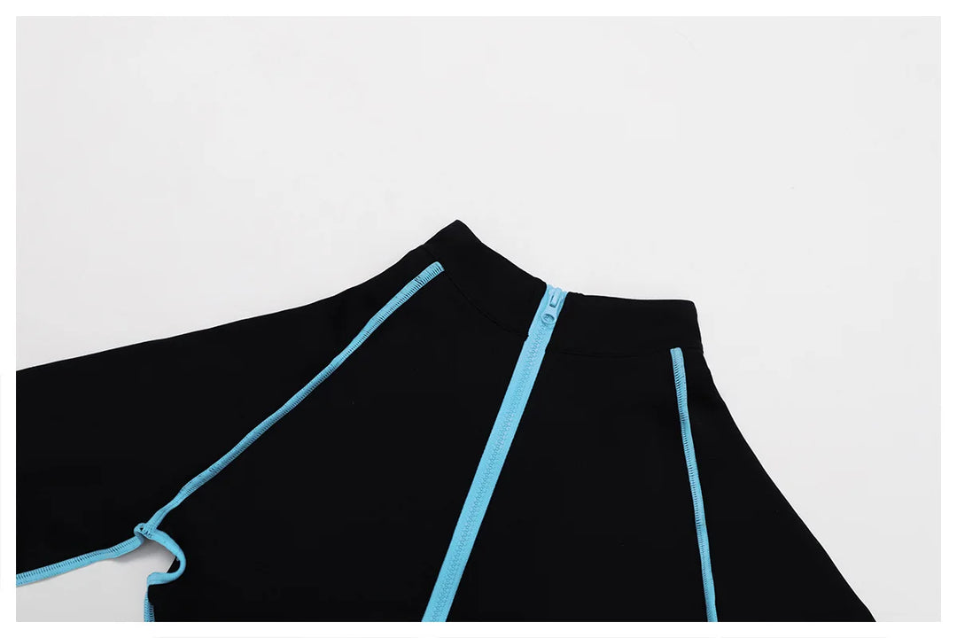 Premium Contour Seamless Breathable Jumpsuit With Front Zip