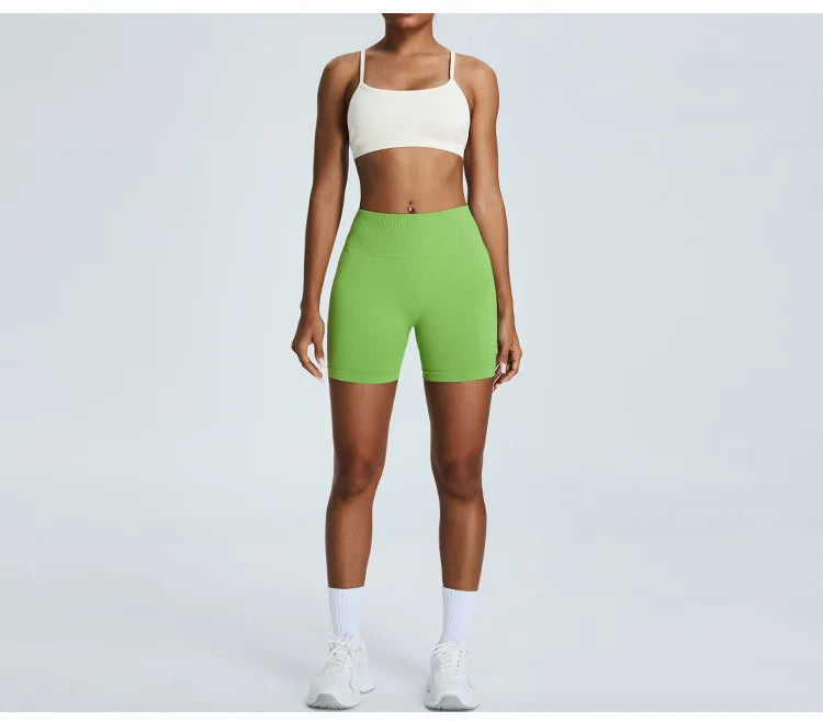 Cross Strap Seamless Yoga Bralette Premium Performance Fit