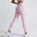 Load image into Gallery viewer, Seamless High Waist Contour Scrunch Leggings Premium
