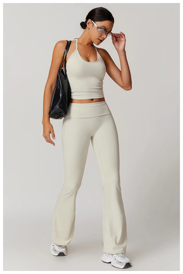 Two Piece Contour Yoga Set With Lux Performance Fabric