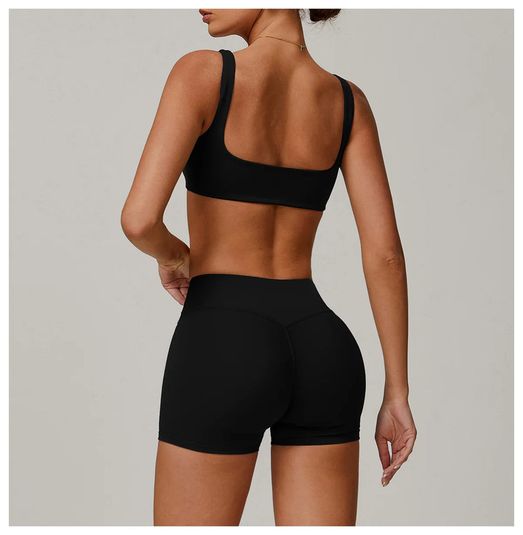 Seamless Contour Performance Sports Bra Nylon Spandex