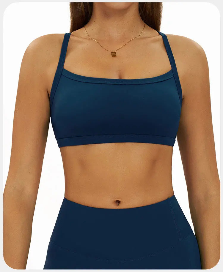 Breathable Seamless Sports Bra For Outdoor Performance