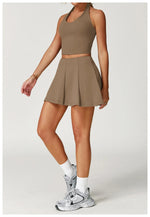 Load image into Gallery viewer, Luxurious Contouring Seamless Halter Set Performance
