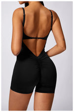Load image into Gallery viewer, Seamless Contoured Back V Yoga Top for Performance
