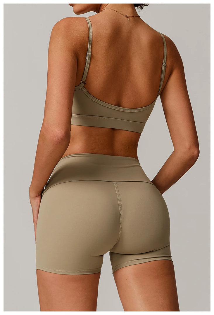 Breathable Padded Shockproof Contour Supportive Sports Bra