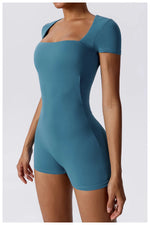 Load image into Gallery viewer, Soft Premium Contoured All In One Yoga Bodysuit Sleeves
