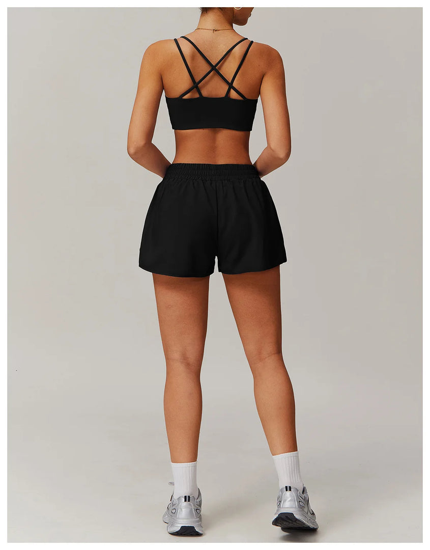 Performance Contoured Zippered Yoga Outfit Long Sleeve