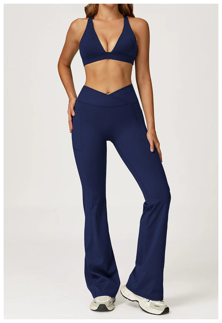 2 Piece Premium Luxe Contoured Tracksuit Nylon Knit