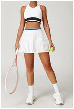 Load image into Gallery viewer, Color Block Contour Shock Proof Performance Sports Bra
