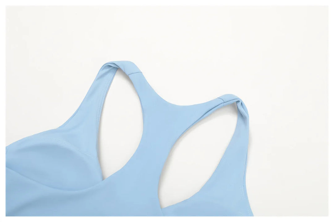 Contoured Breathable High Support Seamless Sports Bra