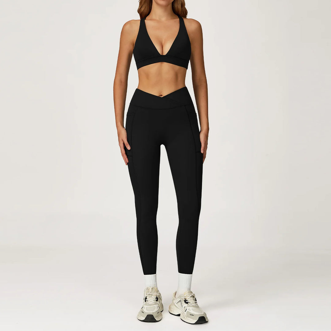 2 Piece Premium Luxe Contoured Tracksuit Nylon Knit