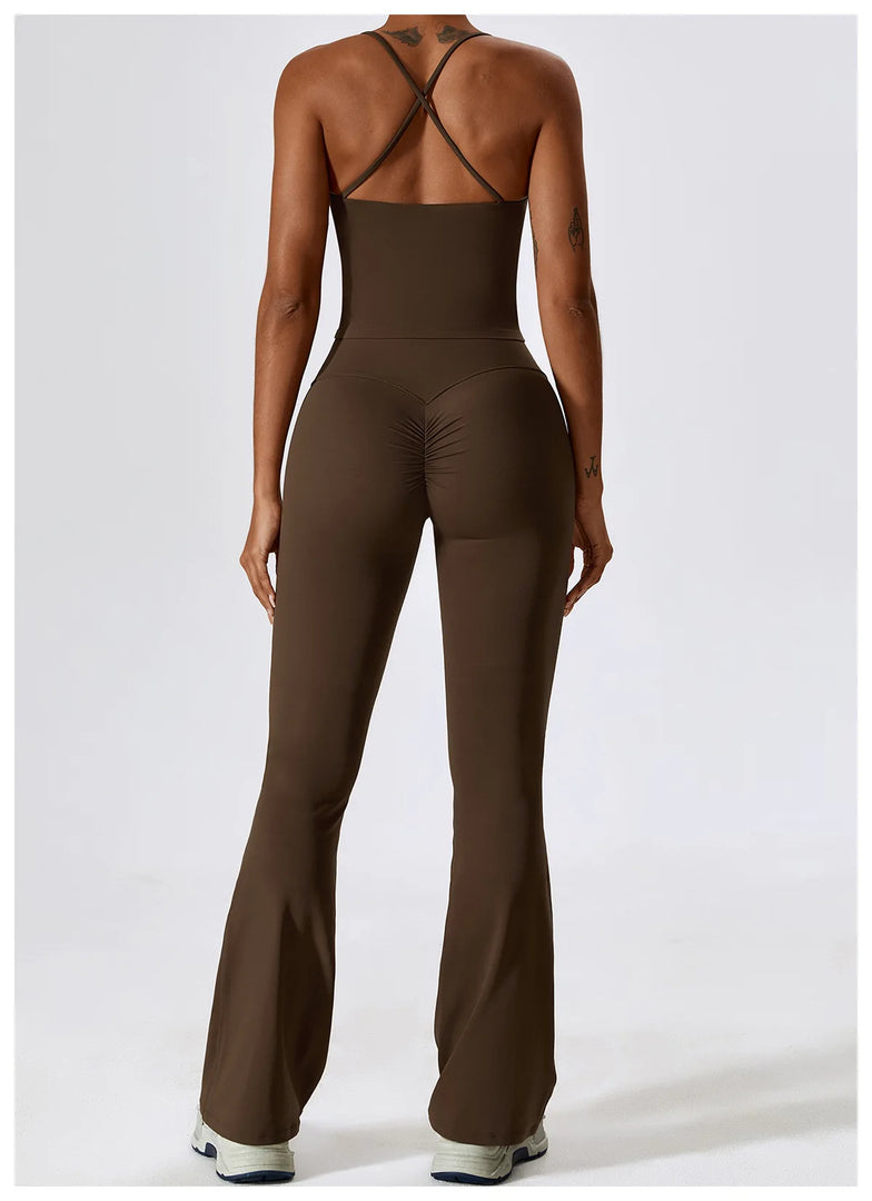 Soft Stretch Contour Two Piece Yoga Silhouette Leggings