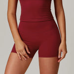 Load image into Gallery viewer, Running High Waist Contoured Scrunching Shorts Nylon
