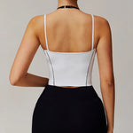 Load image into Gallery viewer, Contoured Breathable Seamless Feather Light Sport Bra Nylon
