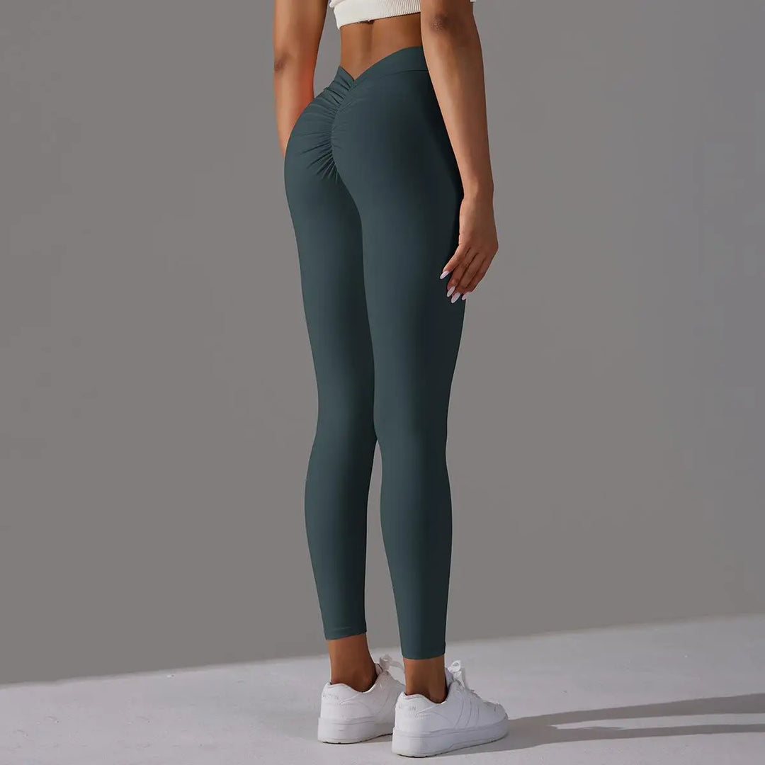 Seamless Contour High Waist Yoga Leggings Performance