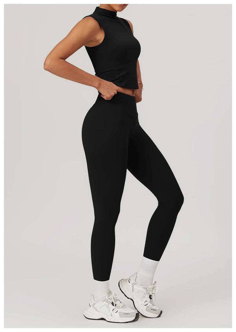 Two Piece Contoured Athleisure Set