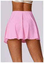 Load image into Gallery viewer, Seamless Performance Tennis Skort with Breathable Knit
