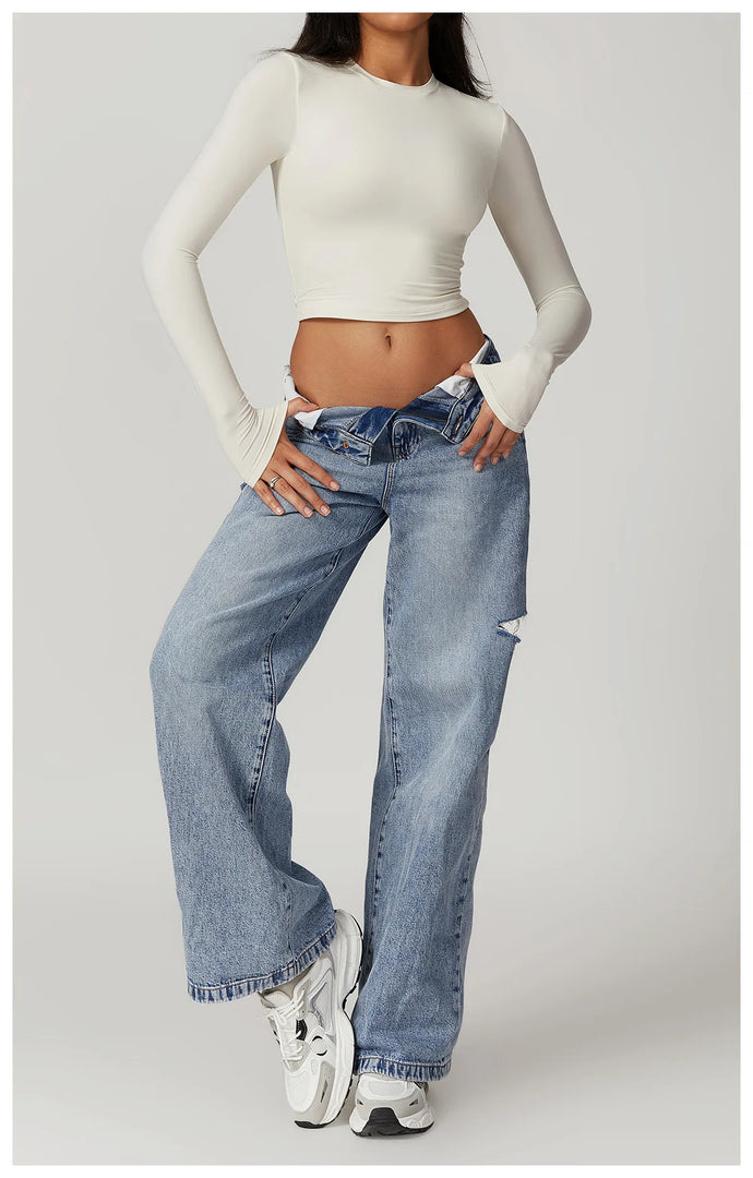 Breathable Seamless Contour Long Sleeve Top Performance