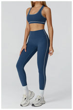 Load image into Gallery viewer, Contour Performance High Waist Athleisure Set Seamless
