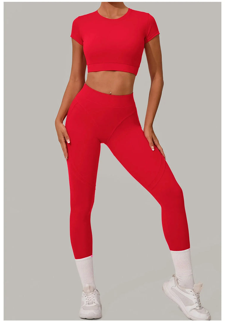 Luxurious Contour Performance Yoga Sculpt Set Silhouette