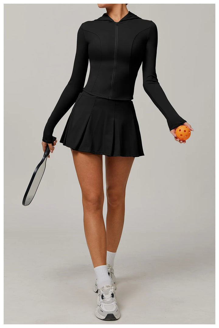 2 Piece Contoured Performance Athleisure Set Nylon