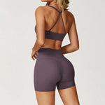 Load image into Gallery viewer, Luxuriously Seamless 2 Piece High Waist Set Contouring
