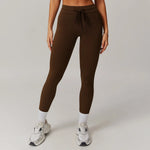 Load image into Gallery viewer, Contour High Waist Drawstring Sculpt Leggings Performance

