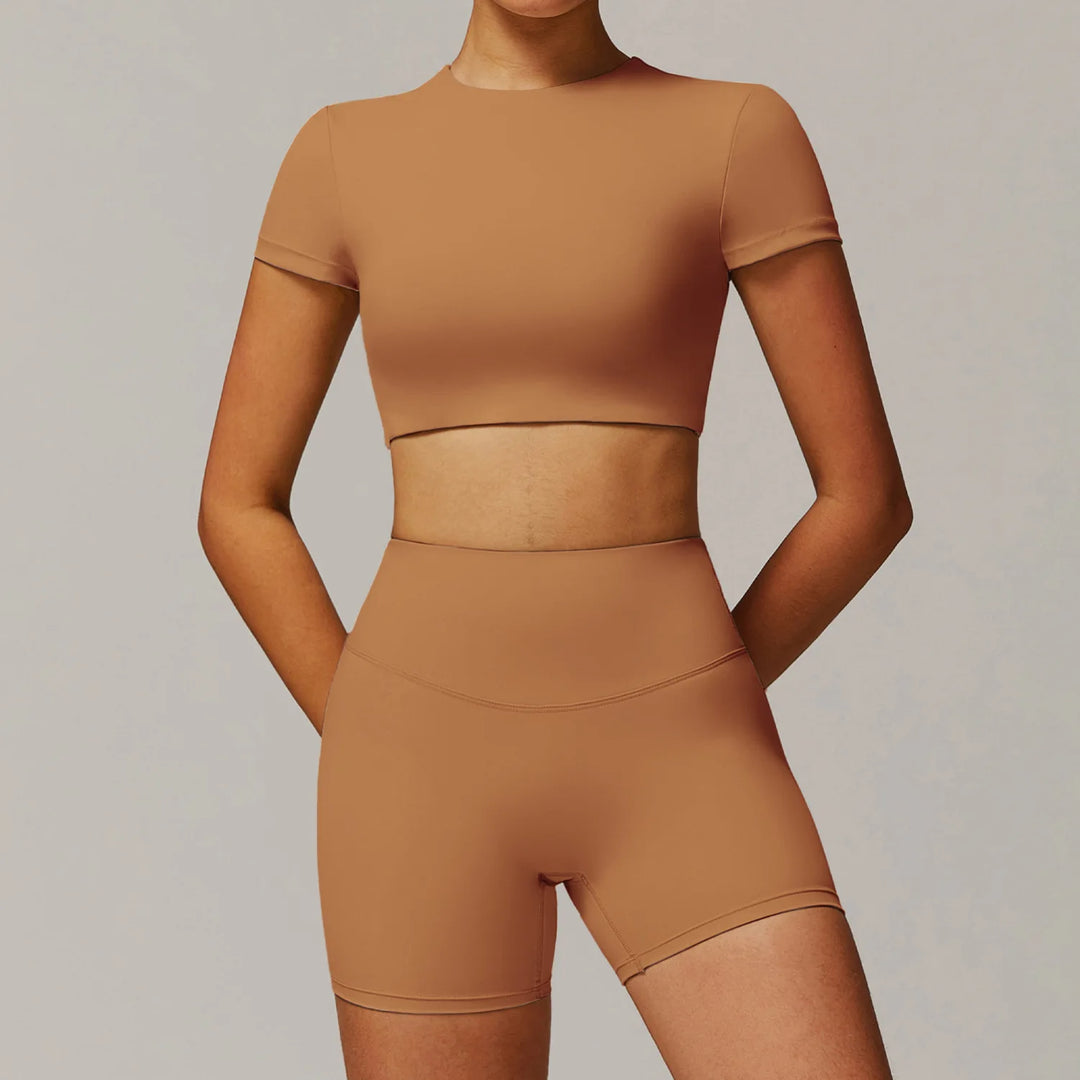 Seamless Contour Two Piece Yoga Set Luxe Performance Wear