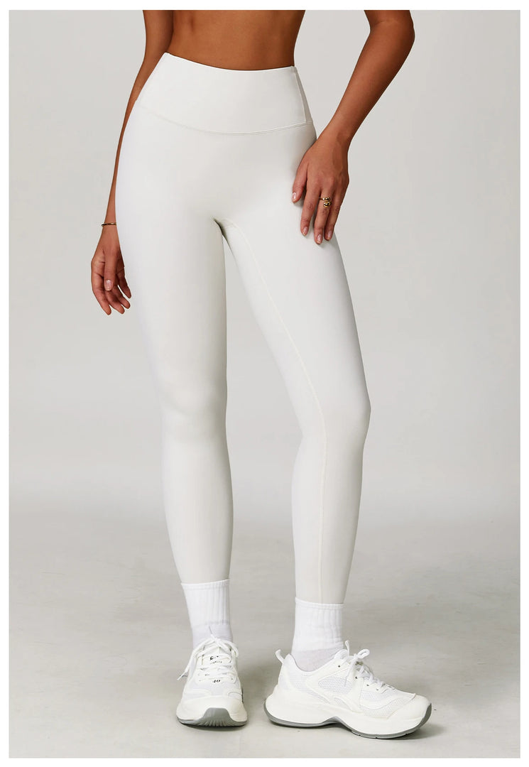 High Waist Contour Yoga Leggings Breathable Performance