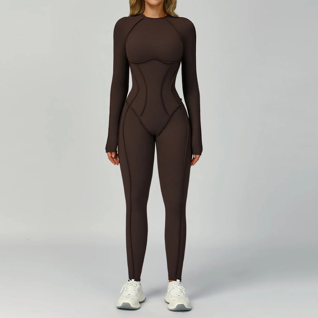 Seamless Contour Yoga Tracksuit Set Performance Wear