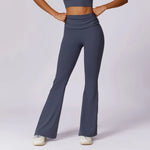 Load image into Gallery viewer, High Waist Flare Leggings for Studio Sophistication
