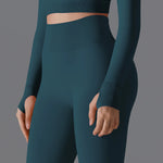 Load image into Gallery viewer, Seamless High Waist Yoga Leggings Performance Comfort
