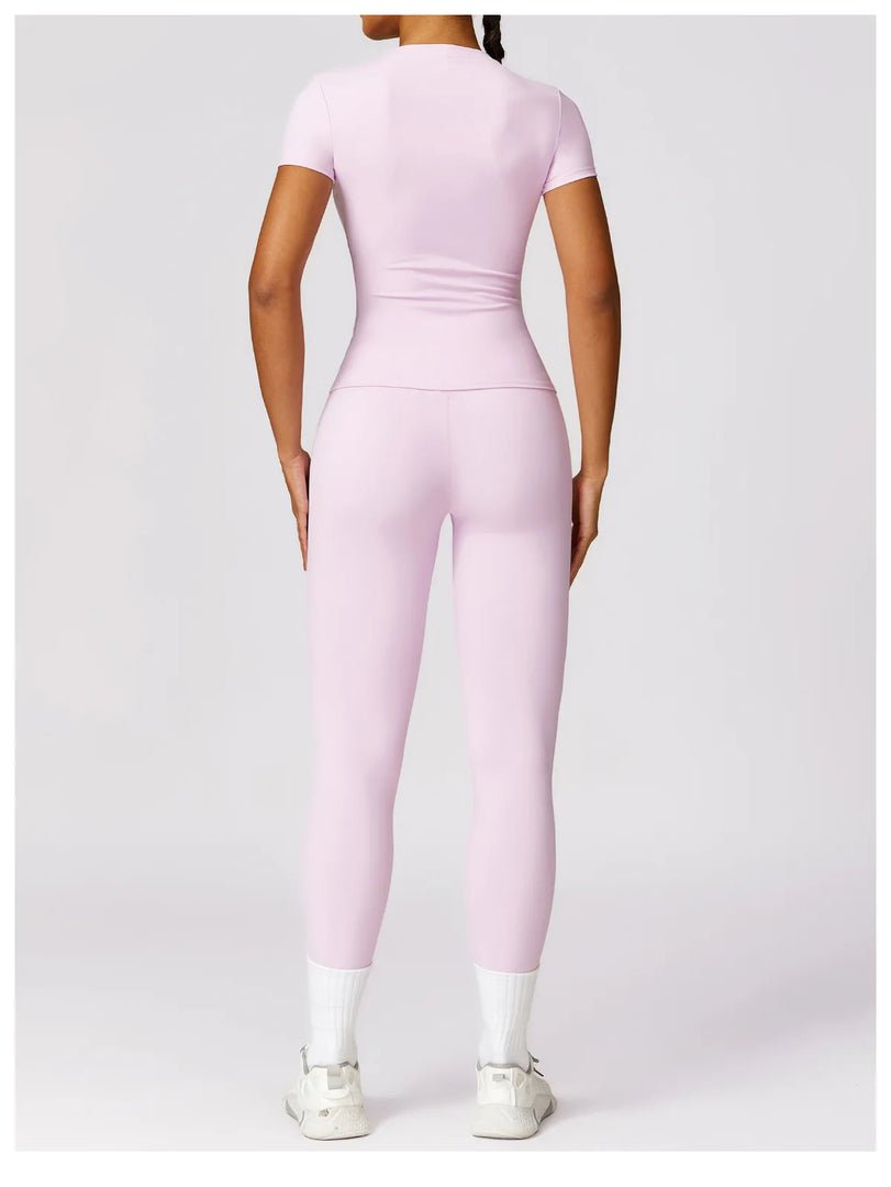 Contour Yoga Crop Top Seamless Performance Wear Edition